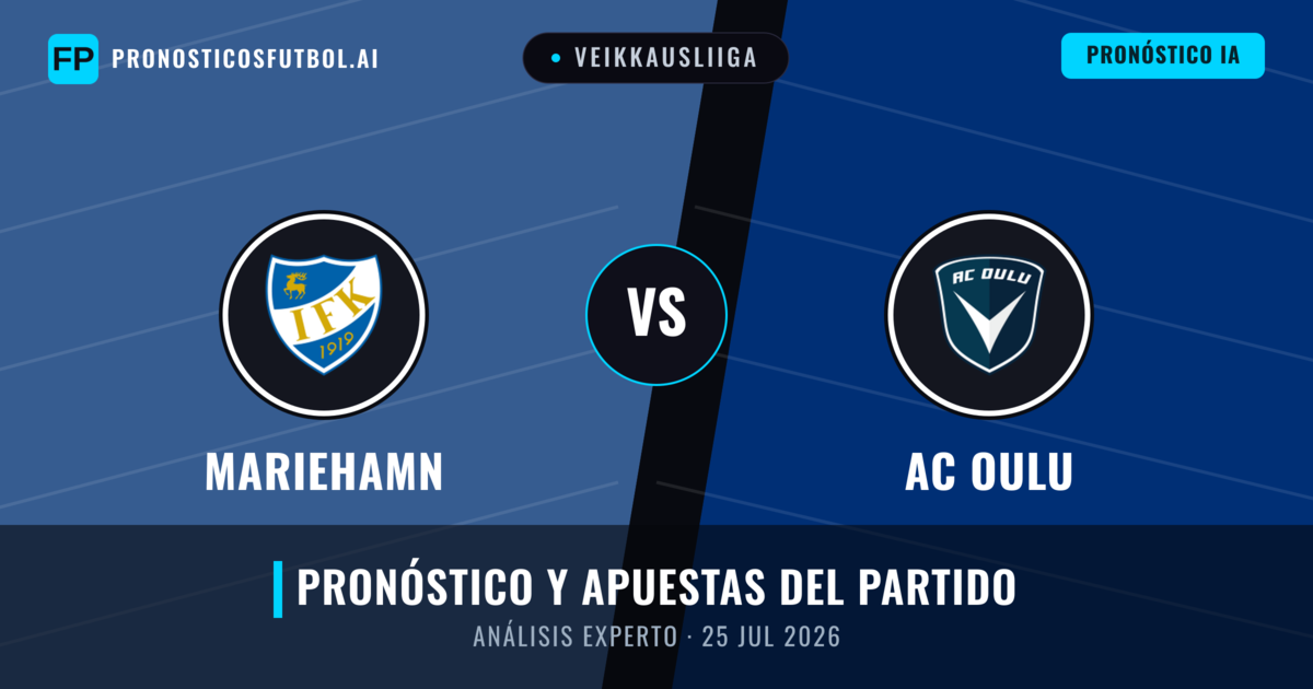 Mariehamn vs AC Oulu — pronóstico y previa del partido