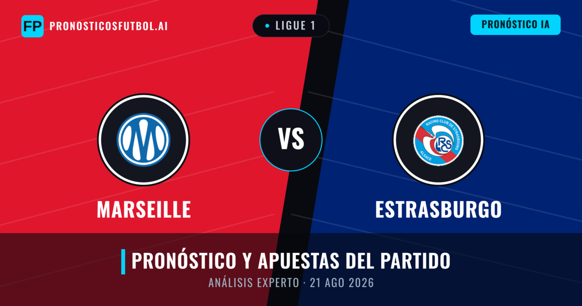 Marseille vs Estrasburgo — pronóstico y previa del partido