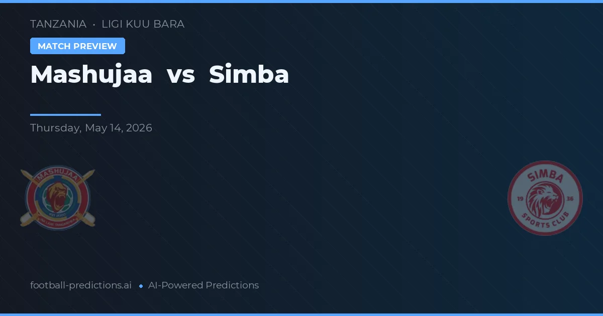 Mashujaa vs Simba — pronóstico y previa del partido