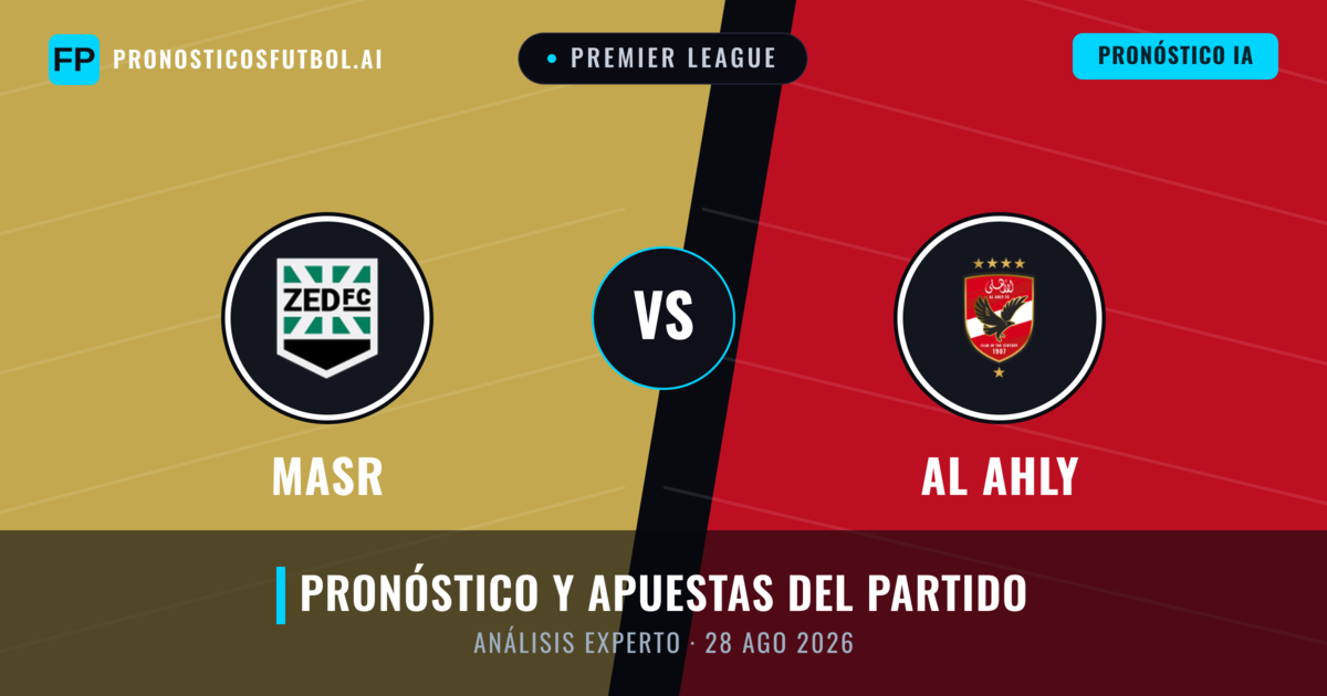 Masr vs Al Ahly — pronóstico y previa del partido