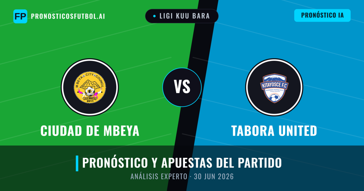 Ciudad de Mbeya vs Tabora United — pronóstico y previa del partido