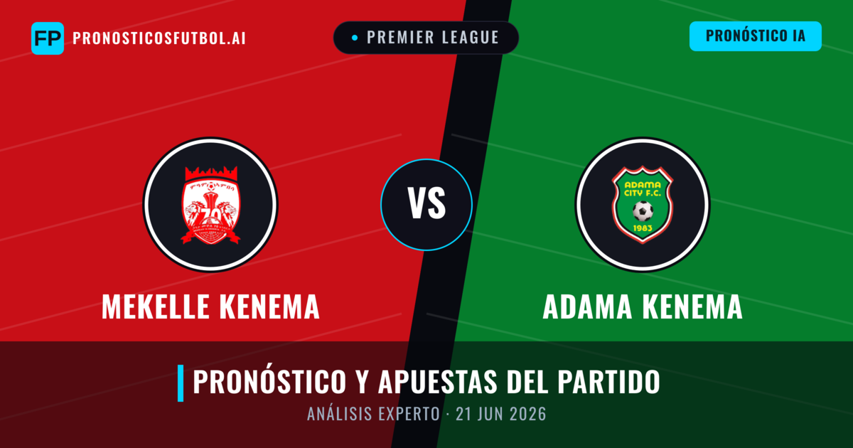Mekelle Kenema vs Adama Kenema — pronóstico y previa del partido