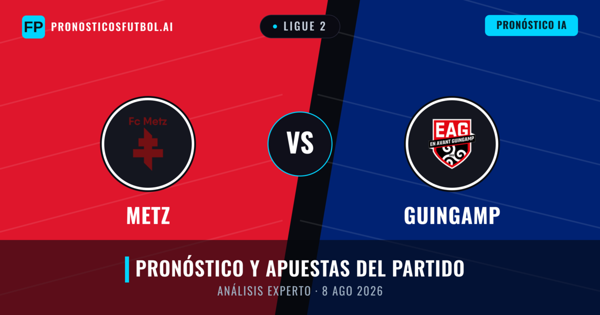 Metz vs Guingamp — pronóstico y previa del partido
