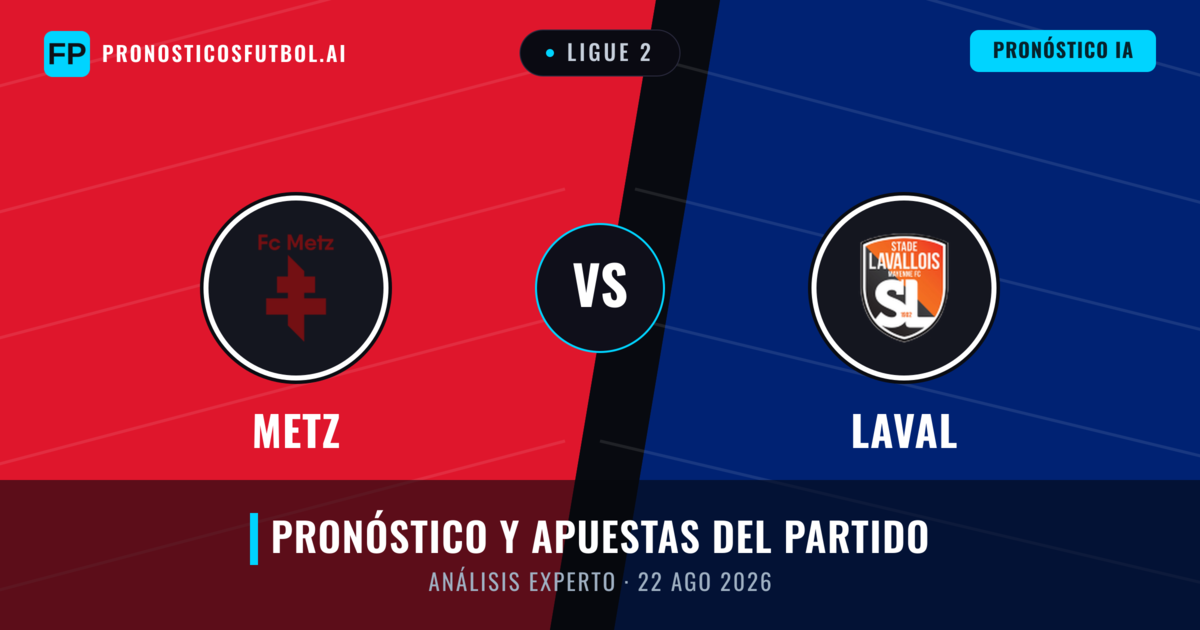 Metz vs Laval — pronóstico y previa del partido