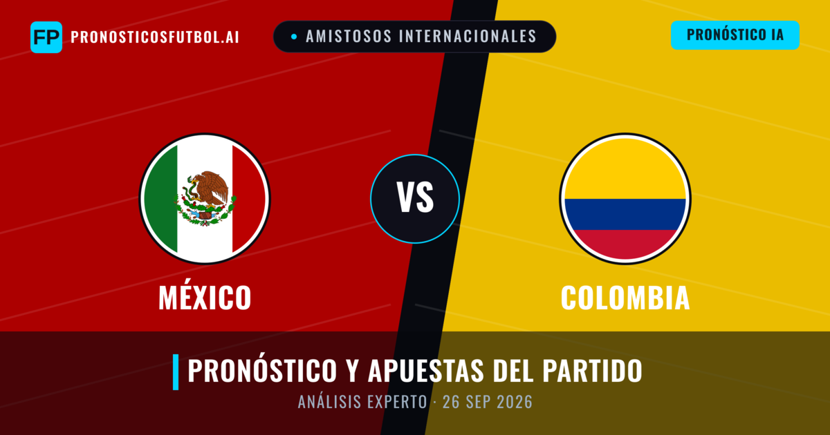México vs Colombia — pronóstico y previa del partido