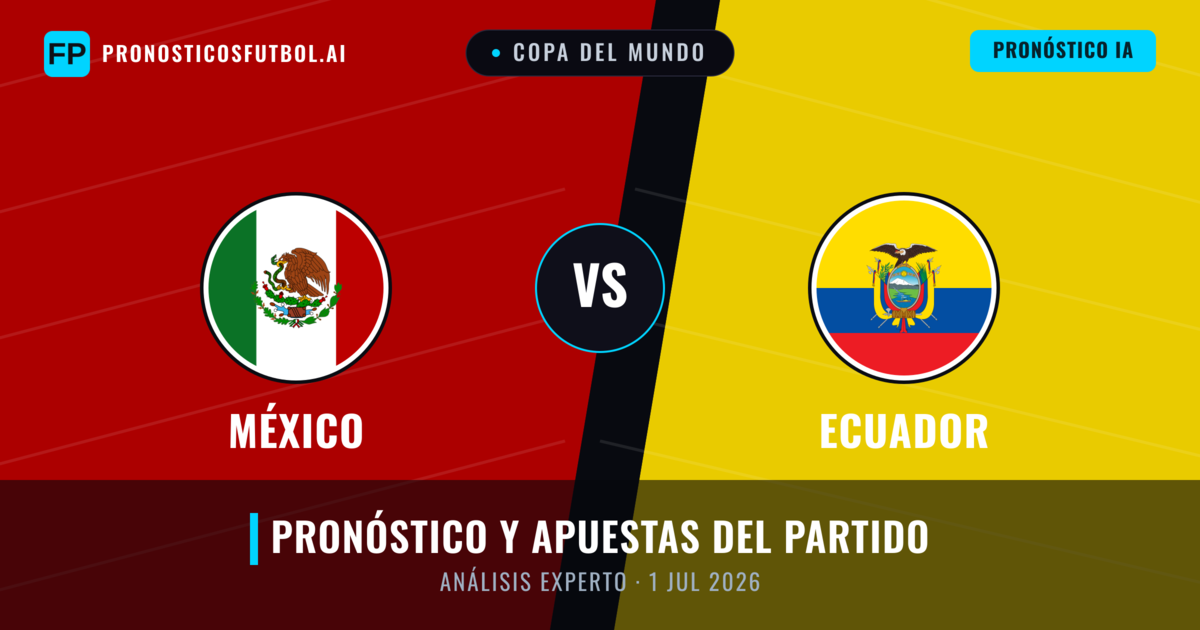 México vs Ecuador — pronóstico y previa del partido