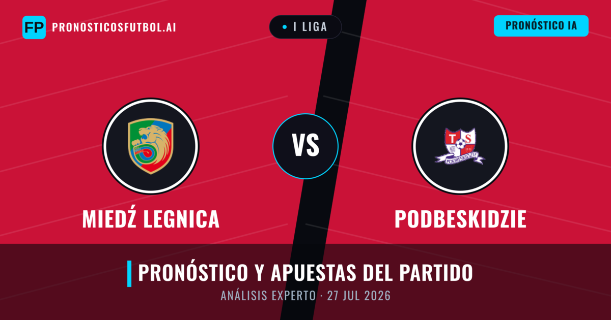 Miedź Legnica vs Podbeskidzie — pronóstico y previa del partido