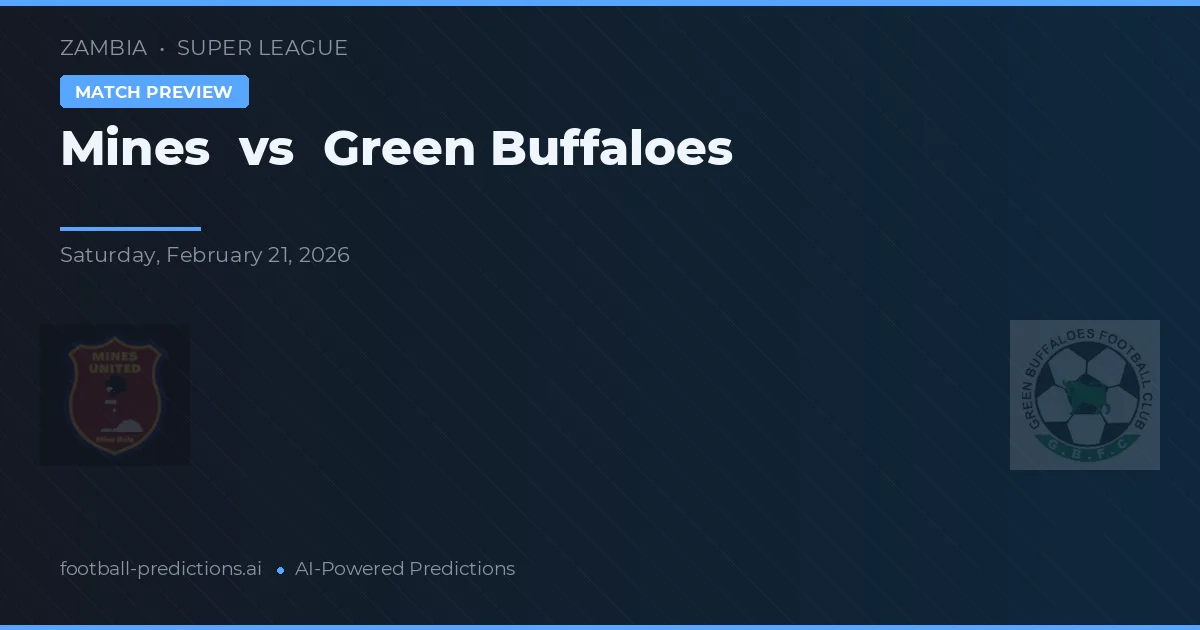 Minas vs Búfalos Verdes — pronóstico y previa del partido