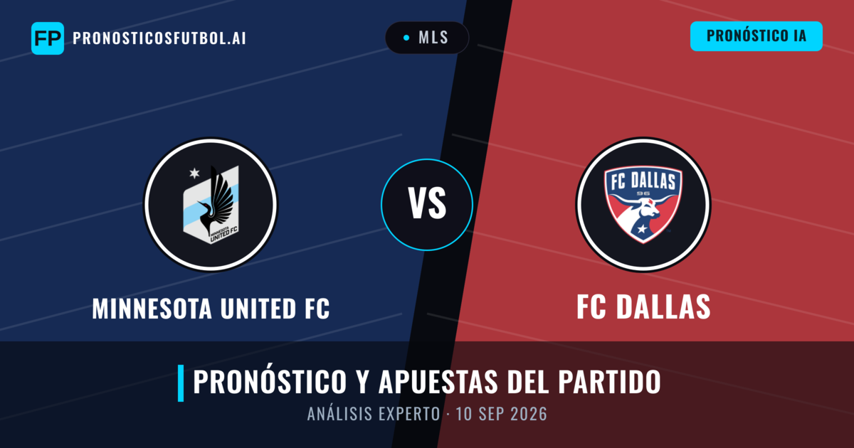 Minnesota United FC vs FC Dallas — pronóstico y previa del partido
