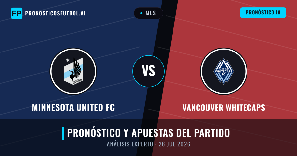 Minnesota United FC vs Vancouver Whitecaps — pronóstico y previa del partido