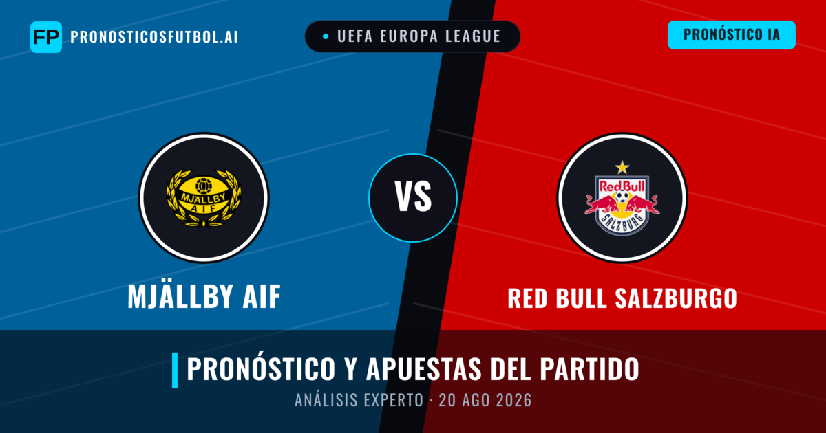 Mjällby AIF vs Red Bull Salzburgo — pronóstico y previa del partido