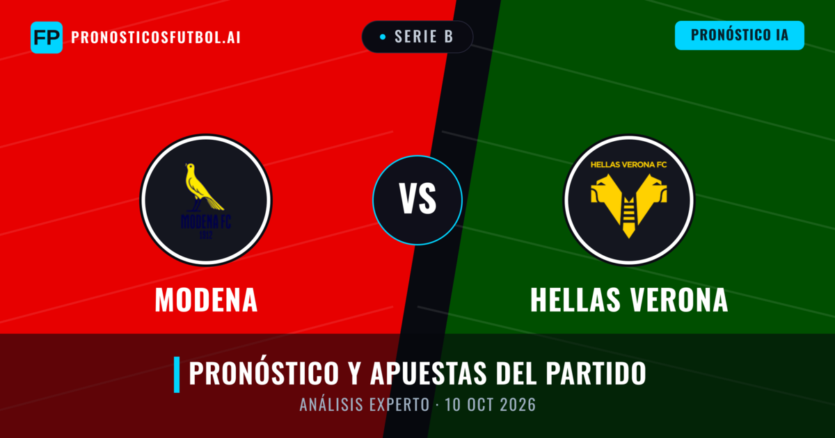 Modena vs Hellas Verona — pronóstico y previa del partido