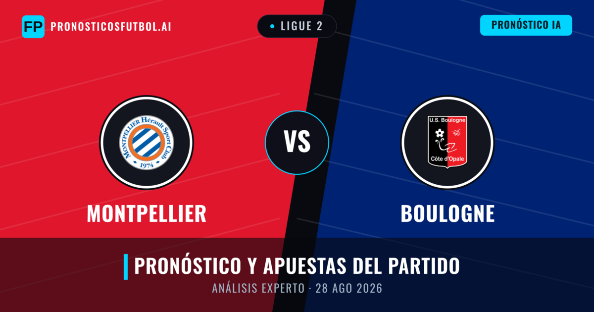 Montpellier vs Boulogne — pronóstico y previa del partido