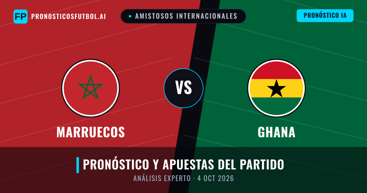 Marruecos vs Ghana — pronóstico y previa del partido