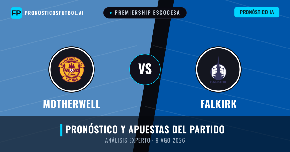 Motherwell vs Falkirk — pronóstico y previa del partido