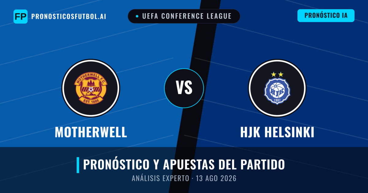 Motherwell vs HJK Helsinki — pronóstico y previa del partido