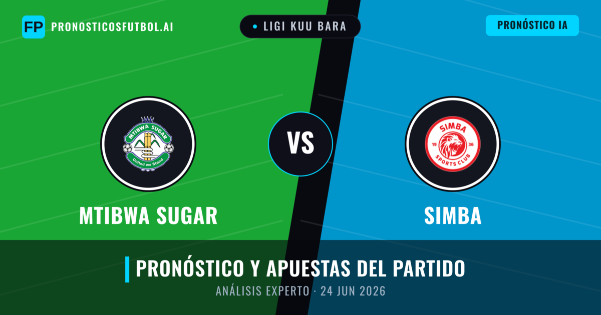 Mtibwa Sugar vs Simba — pronóstico y previa del partido