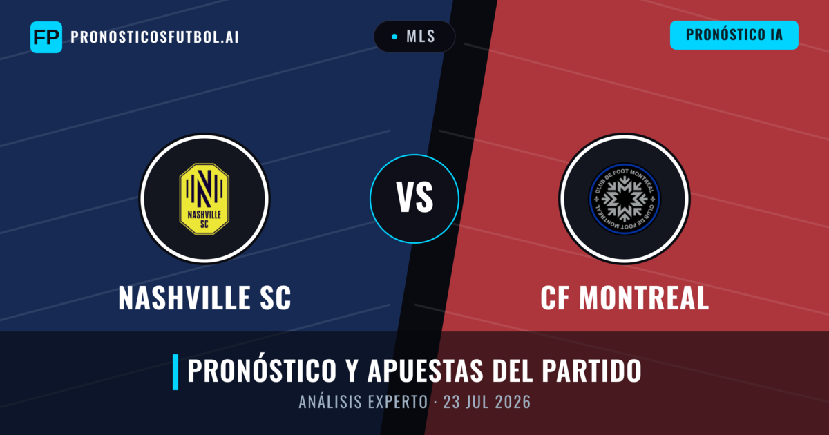 Nashville SC vs CF Montreal — pronóstico y previa del partido