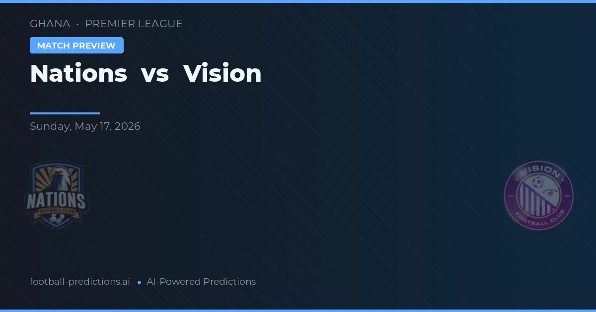 Nations vs Visión — pronóstico y previa del partido