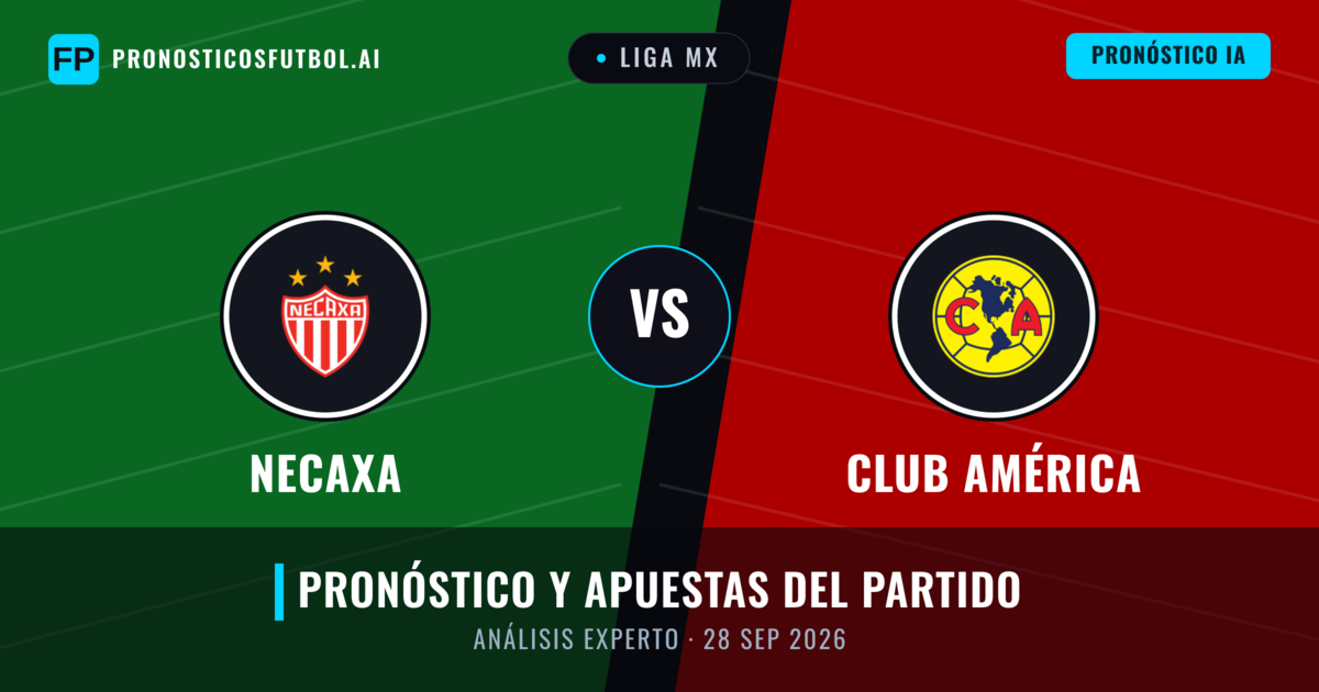 Necaxa vs Club América — pronóstico y previa del partido