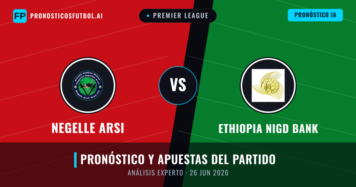 Negelle Arsi vs Ethiopia Nigd Bank — pronóstico y previa del partido