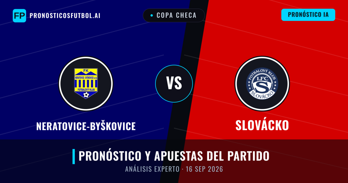 Neratovice-Byškovice vs Slovácko — pronóstico y previa del partido