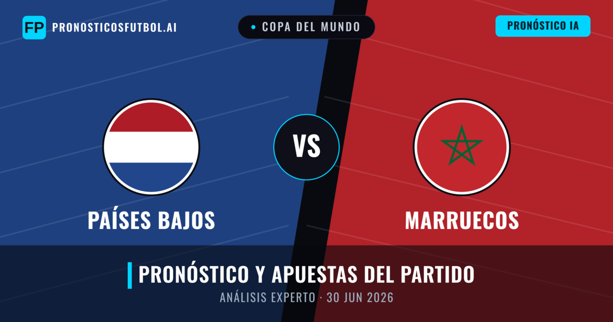 Países Bajos vs Marruecos — pronóstico y previa del partido