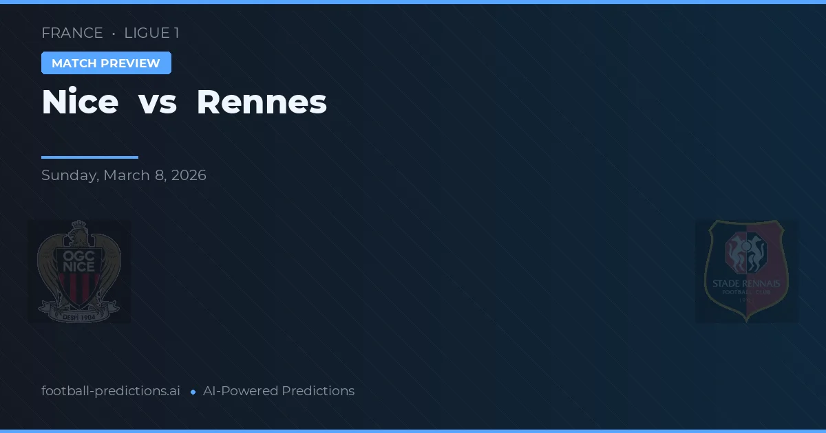 Niza vs Rennes — pronóstico y previa del partido