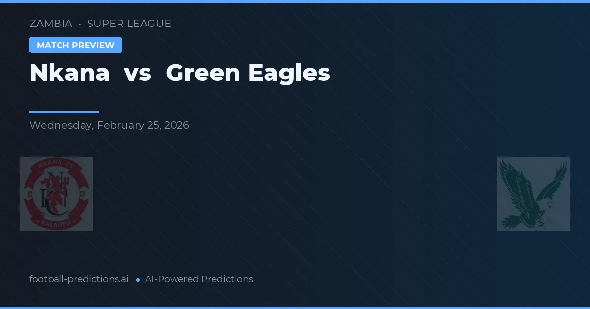Nkana vs Águilas Verdes — pronóstico y previa del partido