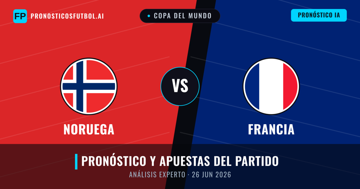 Noruega vs Francia — pronóstico y previa del partido