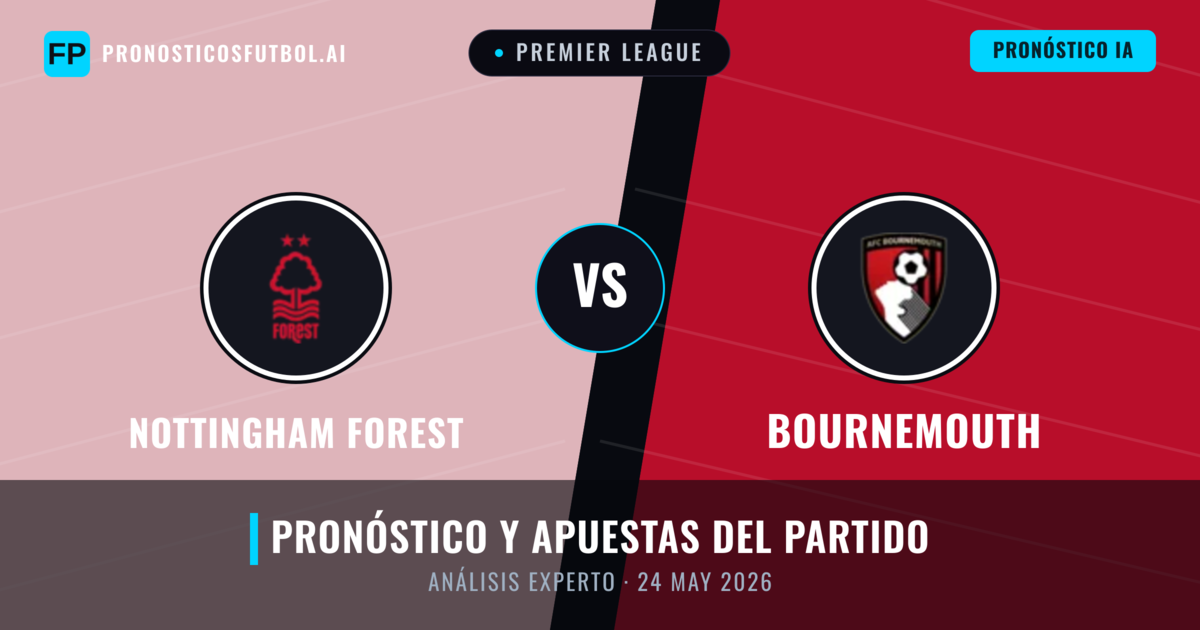 Nottingham Forest vs Bournemouth — pronóstico y previa del partido