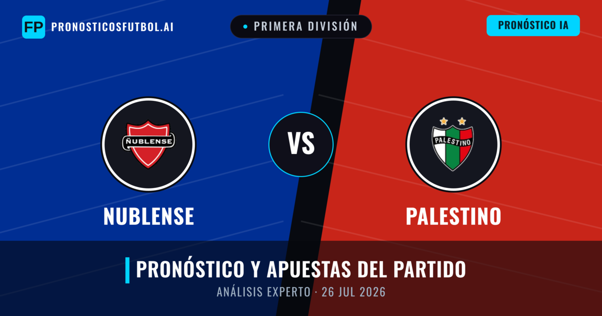 Nublense vs Palestino — pronóstico y previa del partido
