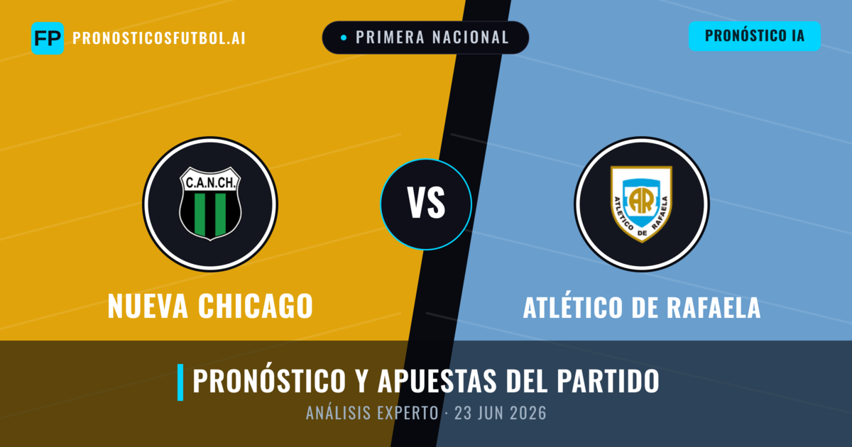 Nueva Chicago vs Atlético de Rafaela — pronóstico y previa del partido