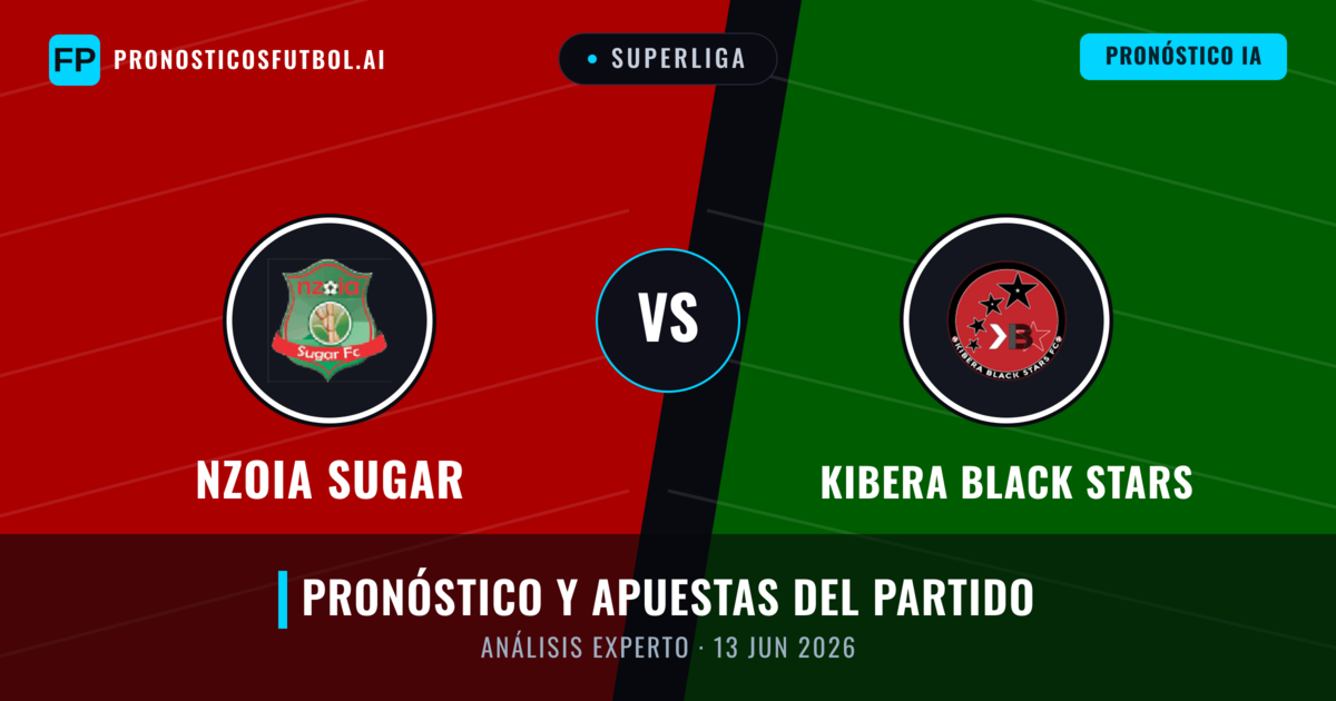 Nzoia Sugar vs Kibera Black Stars — pronóstico y previa del partido