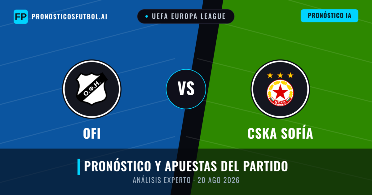 OFI vs CSKA Sofía — pronóstico y previa del partido