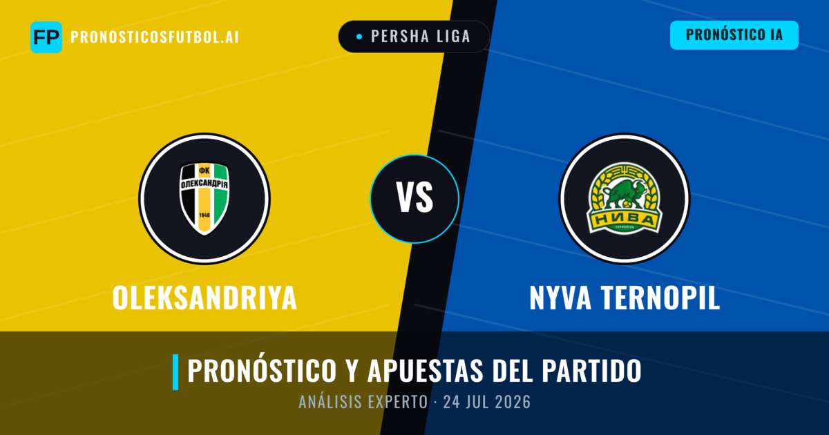 Oleksandriya vs Nyva Ternopil — pronóstico y previa del partido