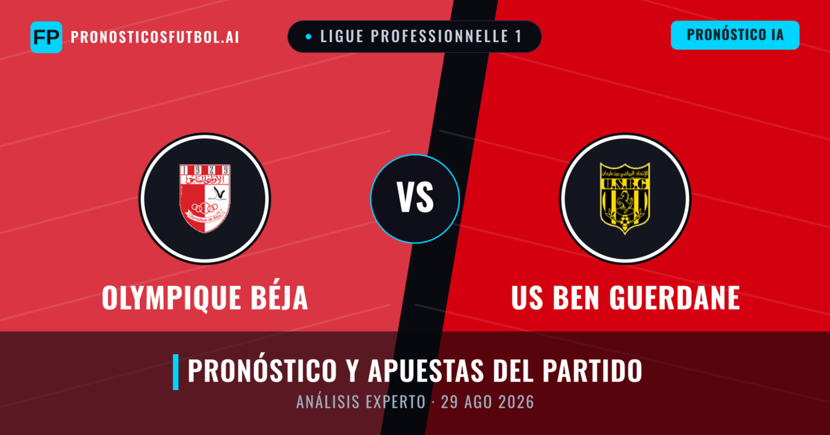Olympique Béja vs US Ben Guerdane — pronóstico y previa del partido