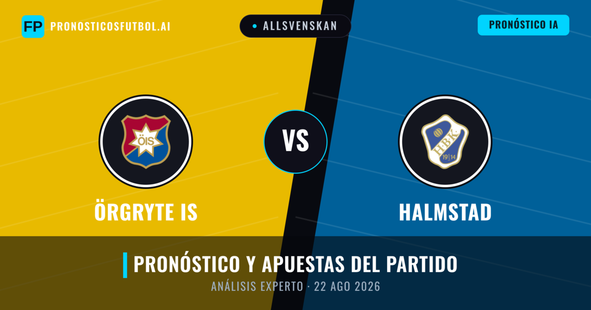 Örgryte IS vs Halmstad — pronóstico y previa del partido
