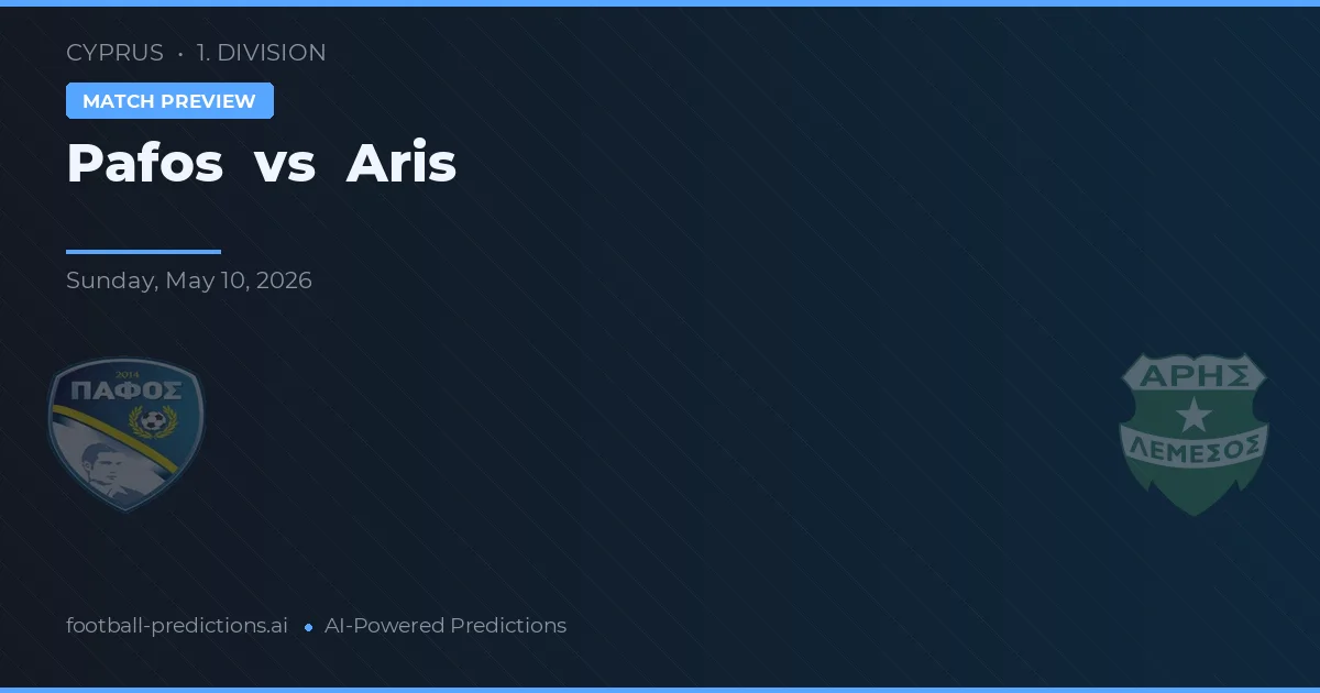 Pafos vs Aris Limassol — pronóstico y previa del partido