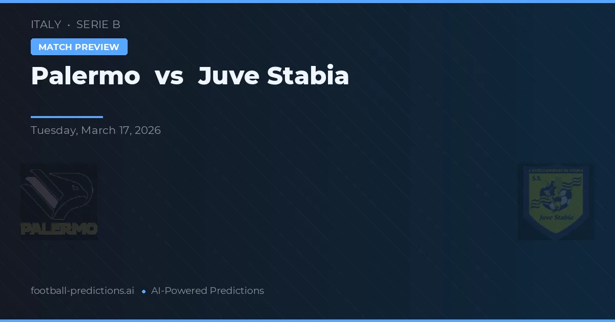 Palermo vs Juve Stabia — pronóstico y previa del partido