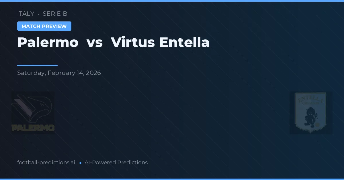 Palermo vs Virtus Entella — pronóstico y previa del partido