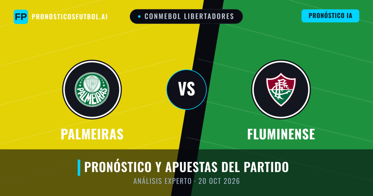 Palmeiras vs Fluminense — pronóstico y previa del partido