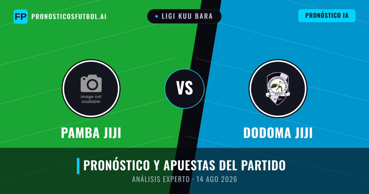 Pamba Jiji vs Dodoma Jiji — pronóstico y previa del partido