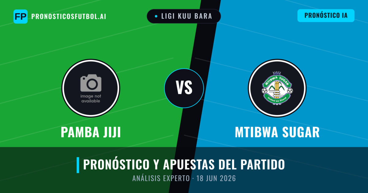 Pamba Jiji vs Mtibwa Sugar — pronóstico y previa del partido