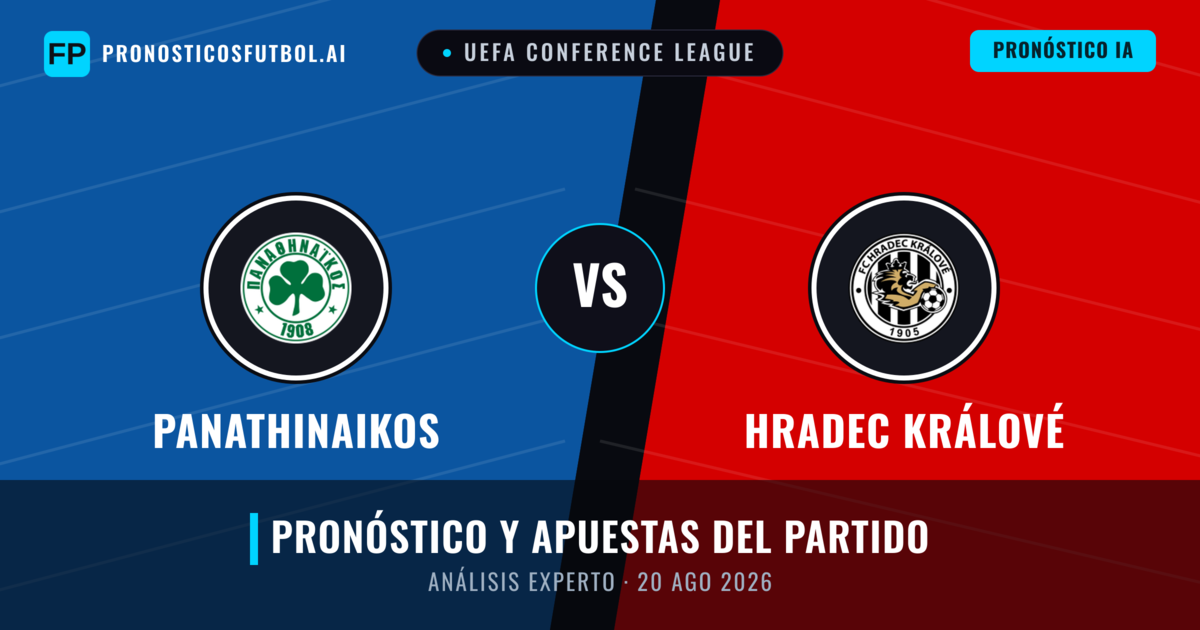 Panathinaikos vs Hradec Králové — pronóstico y previa del partido