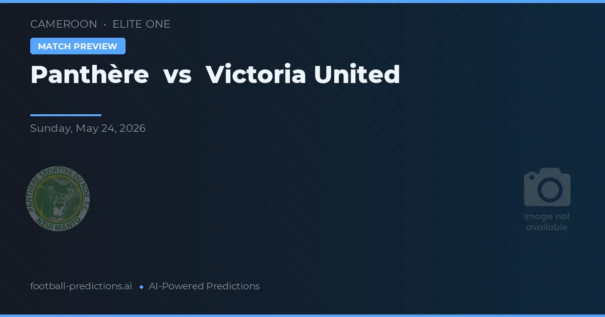 Panthère vs Victoria United — pronóstico y previa del partido