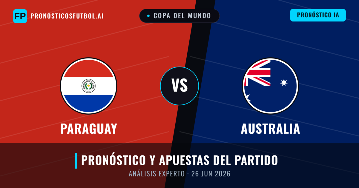 Paraguay vs Australia — pronóstico y previa del partido