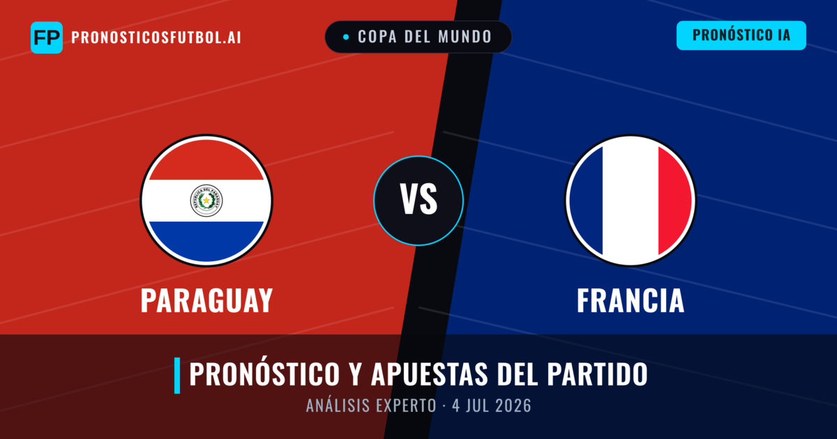 Paraguay vs Francia — pronóstico y previa del partido