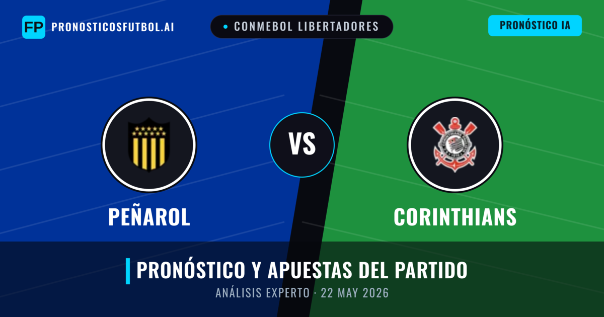 Peñarol vs Corinthians — pronóstico y previa del partido