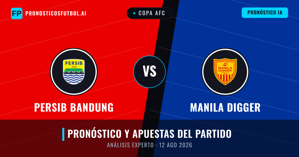 Persib Bandung vs Manila Digger — pronóstico y previa del partido